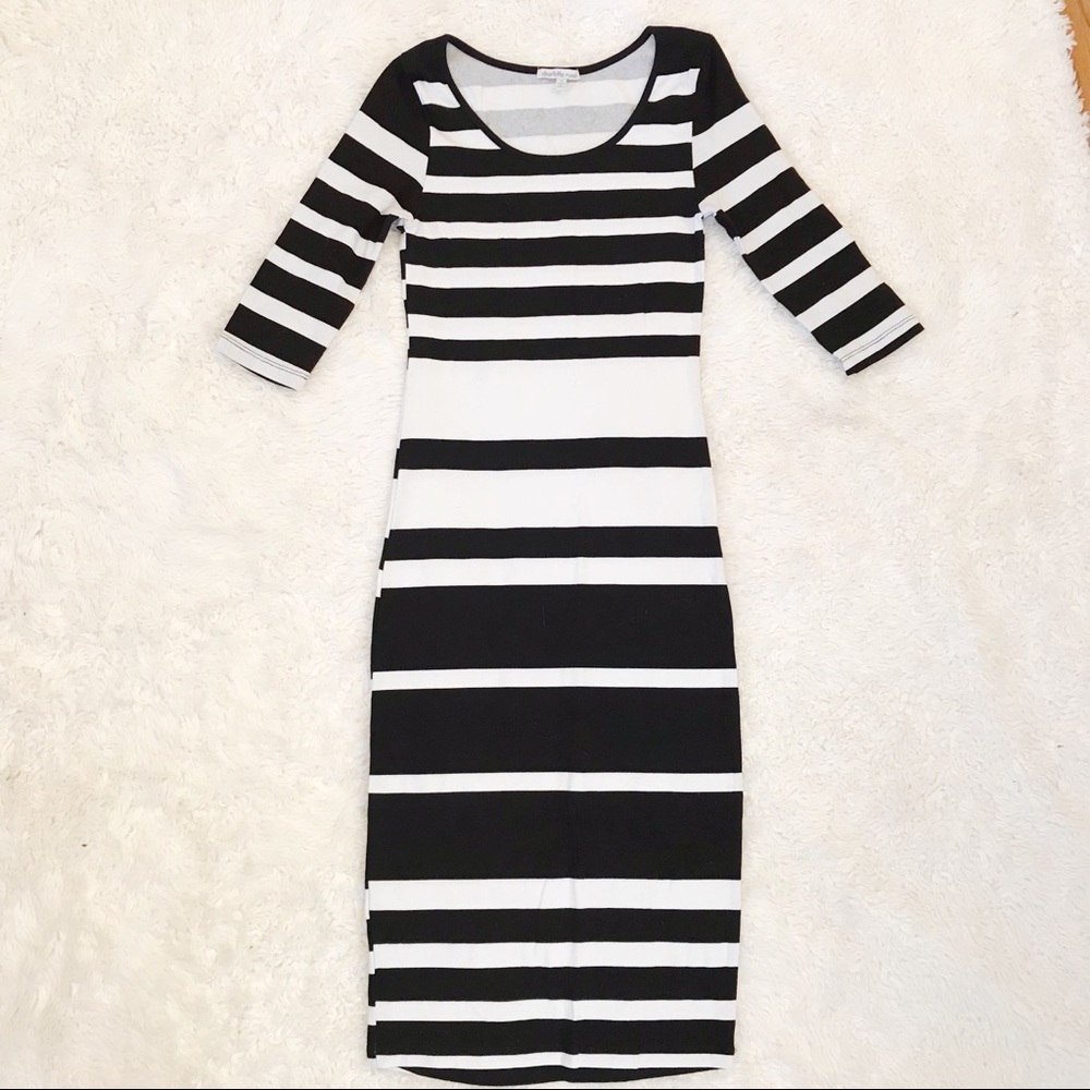 ♠️ Charolette Russe Midi Body Con Dress ♠️